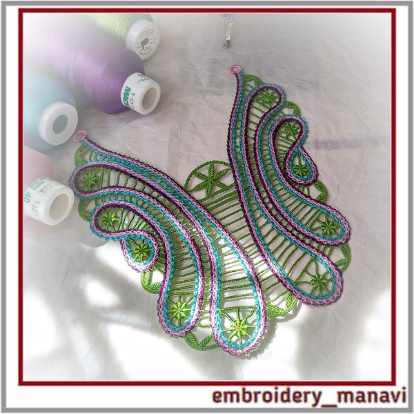 In-the-hoop-embroidery-design-FSL-necklace-Butterfly