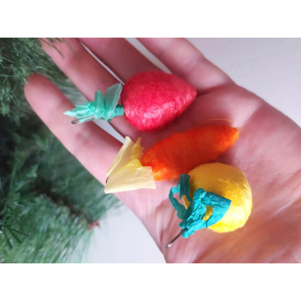 Christmas tree decorations for the USSR Christmas tree, vintage Christmas tree decorations, Christmas tree toys,.png