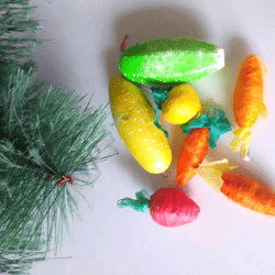 Christmas tree decorations for the USSR Christmas tree, vintage Christmas tree decorations, Christmas tree toys,