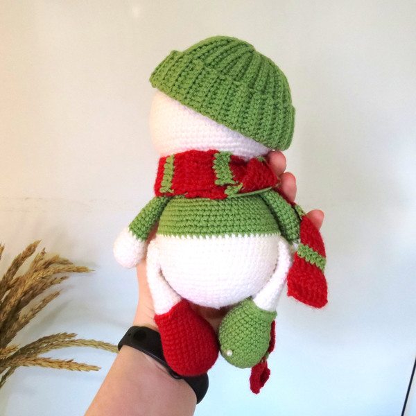 Stuffed Snowman toy for Christmas Gift.jpeg