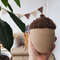 Stuffed biege acorn toy for Home decor.jpg