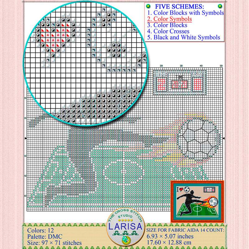Footballer pattern
