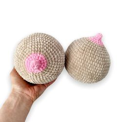 crochet boobs pattern, amigurumi pattern, crochet patterns