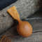 Handmade wooden coffee scoop from natural apricot wood - 03