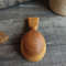 Handmade wooden coffee scoop from natural apricot wood - 05