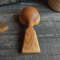 Handmade wooden coffee scoop from natural apricot wood - 06