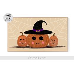 Samsung Frame TV Art Halloween, Frame Tv art Pumpkin, Frame Art Tv fall autumn, Frame TV Art Digital Download 4K | 570