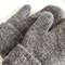 Double soft warm alpaca wool women handknitted mittens