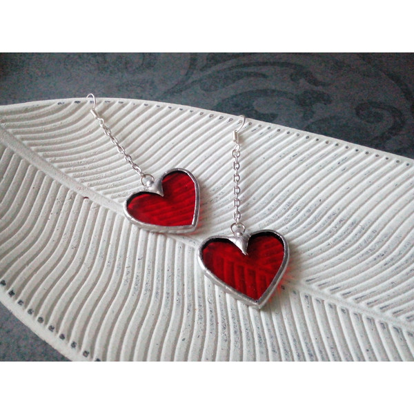 red-stained-glass-heart-earrings-tin-soldered-handmade-3