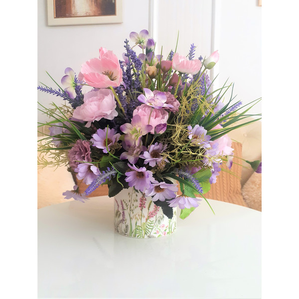 Faux-lavender-flowers-arrangement-6.jpg