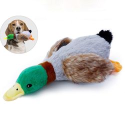 Duck Shape Plush Toy For Dogs