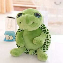 Soft Stuffed Plush Toy - Big Eyes Tortoise