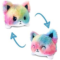 Reversible Cat Plush Toy Soft Stuffed Toys For Kids