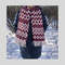 loop-yarn-finger-knitted-mosaic-winter-scarf-2