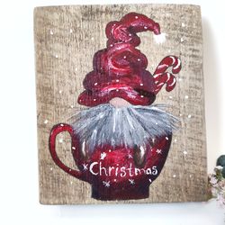 welcome snowflake gnome sweet gnome swedish gnome winter porch sign