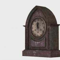 pdf counted vintage cross stitch pattern | old clock | fireplace clock | grandfather clock | 7 sizes