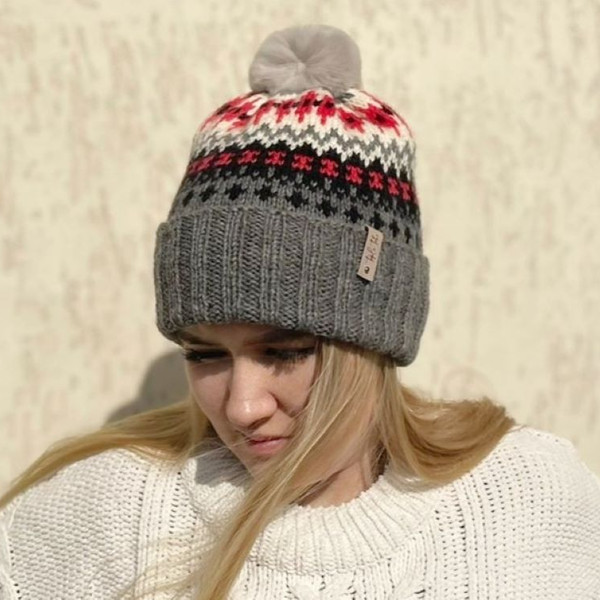 Grey-warm-jacquard-knitted-hat-5