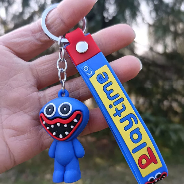 Wholesale Poppy Monster Smiley Keychains  (6).JPG