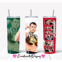 canelo alvarez  sublimation designs png l skinny tumbler 20oz l 30oz designs l tumbler design