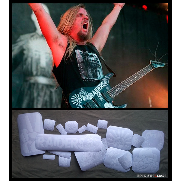 Jeff Hanneman raiders guitar stickers23.png