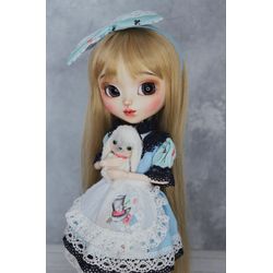 Alice with little Rabbit Pullip Custom doll