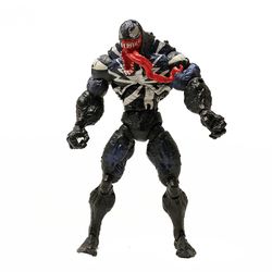 Action Figure Spider-Man Spider Man Venom Peter Parker Black Toy In Stock 7 Inch