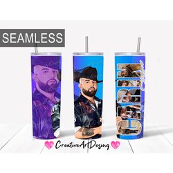 carin leon seamless sublimation designs png l skinny tumbler 20oz l 30oz designs l tumbler design