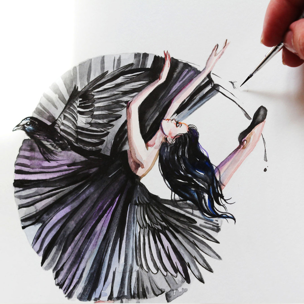 ballerina-painting-dancer-original-art-ballerina-in-black-dress-watercolor-ballet-artwork-7788.jpg