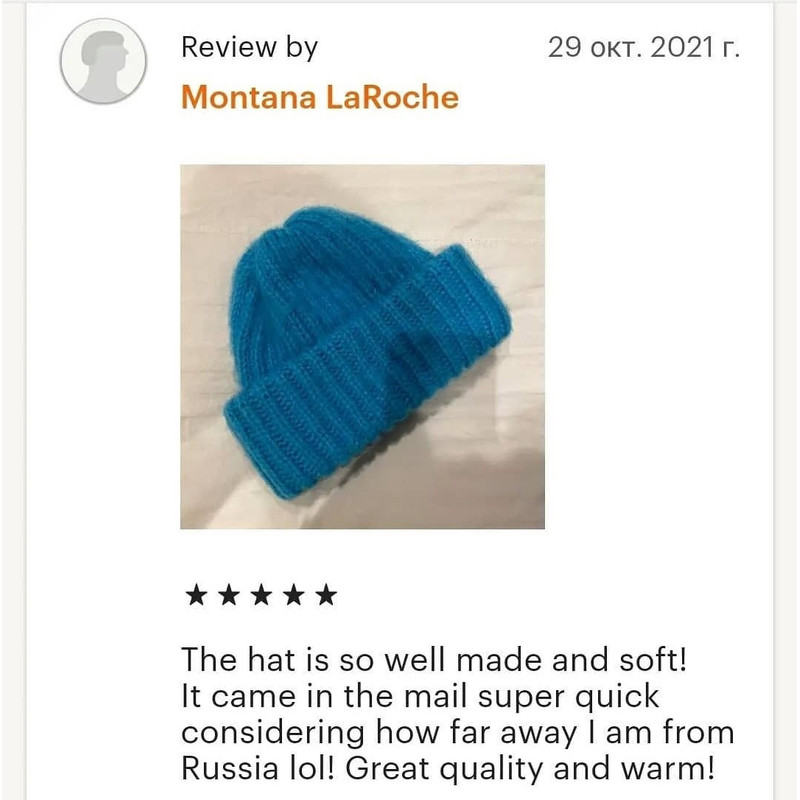 Fluffy soft mohair handknit unisex hat one size blue knit hat Fluffy hat Women hats Soft blue hat