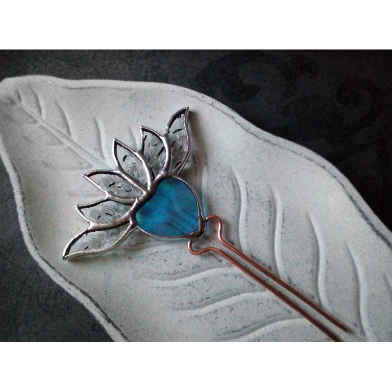 Plant-pot-glass-flower-suncatcher-Glass-lotos-lilie-plant-Stained-glass-flower-Garden-art-7