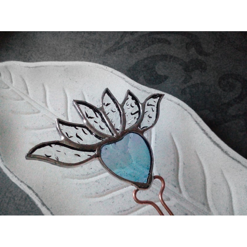 Plant-pot-glass-flower-suncatcher-Glass-lotos-lilie-plant-Stained-glass-flower-Garden-art-3