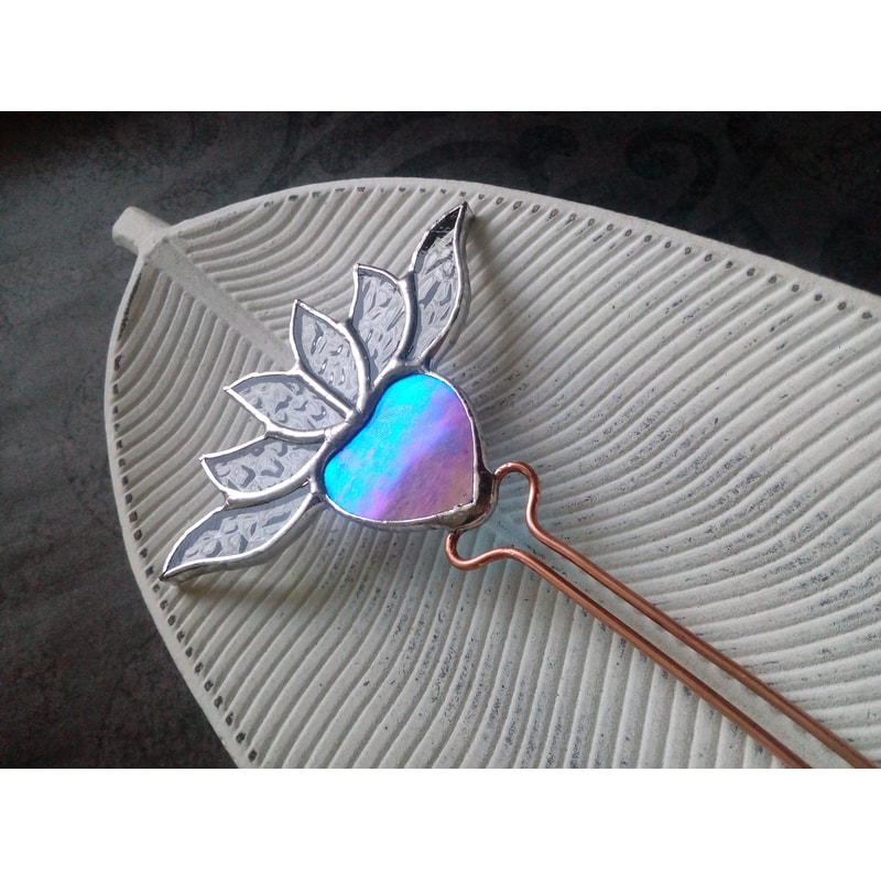 Plant-pot-glass-flower-suncatcher-Glass-lotos-lilie-plant-Stained-glass-flower-Garden-art-5