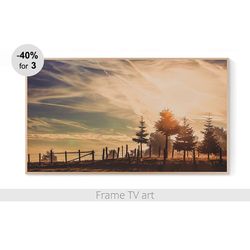 Frame TV Art digital download 4K, Samsung Frame TV art landscape, Frame TV art autumn, Frame TV Art Summer | 221