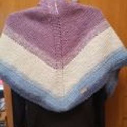 TRADITIONAL DANISH KNITTED SHAWL