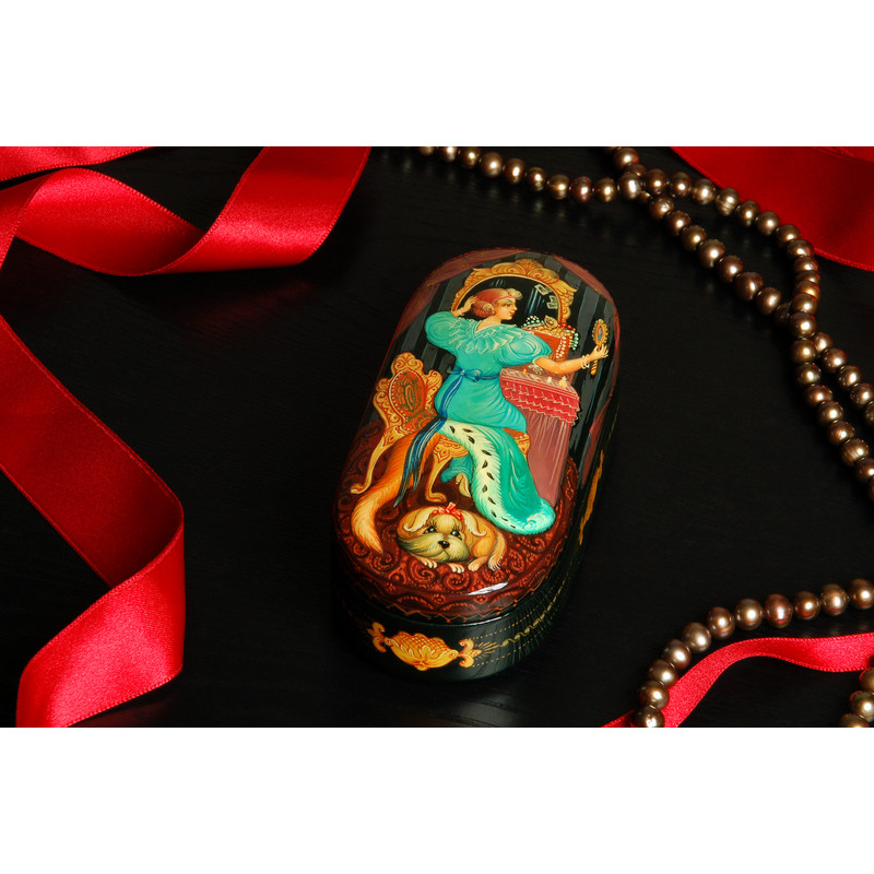 hand painted unique collectible box