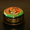 painted dog lacquer box