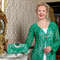 Irish Crochet Lace – Emerald Green Evening Wedding Clutch Bag for Women Floral Print PDF (3).jpg