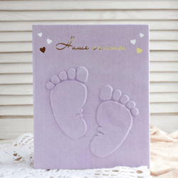 Personalized baby photo album, custom memory book, gift for new parents, baby shower gift, baby first year photo album