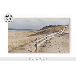 Frame TV Art Digital Download, Samsung Frame TV art Pampas Grass, Frame TV art landscape, Frame TV art coastal | 494
