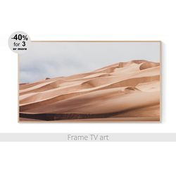 samsung frame tv art digital download, samsung frame tv art landscape, frame tv art desert, frame tv art nature | 495