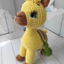 Crochet alpaca, llama toy, handmade toy, stuffed toy, toys for children
