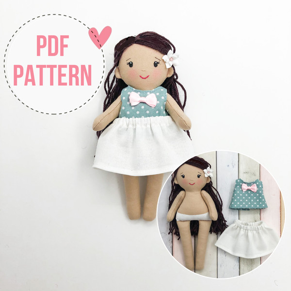 Easy rag doll pattern deals