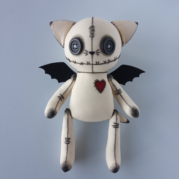 handmade-creepy-cute-stuffed-cat-with-bat-wings-6