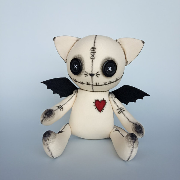 handmade-creepy-cute-stuffed-cat-with-bat-wings-7