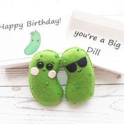 Pickle, Cucumber, Gift for dad, Grandpa gift, Funny cards, Vegan gift, Funny birthday cards, Foodie gift, Cooking gift