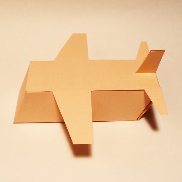 Airplane box template, plane box, paper plane, paper airplan | Inspire ...
