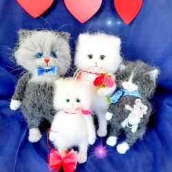 Interior cats, Cat lover gift, Stuffed toys, Eco-Friendly Home Decor