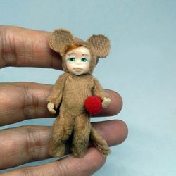 Toddler baby Mousy OOAK doll