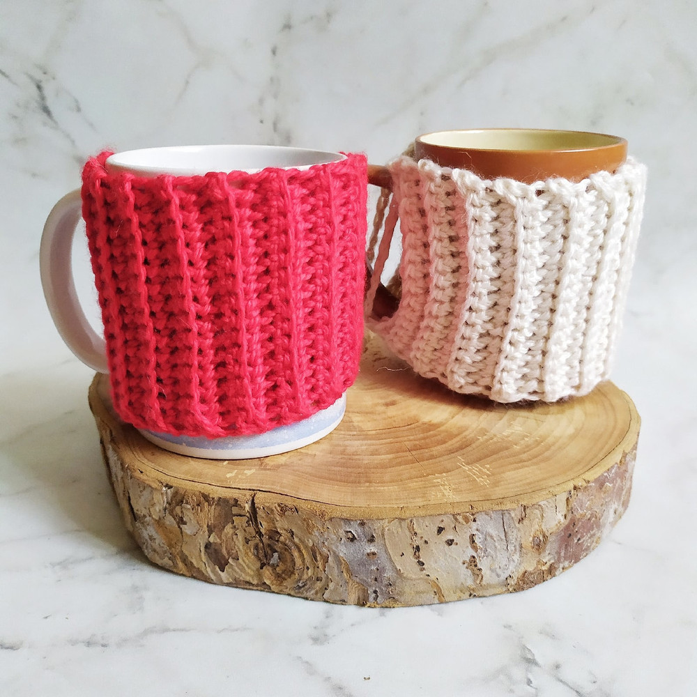 Crochet Mug Cover pattern pdf Crochet Mug Cover pdf digital file