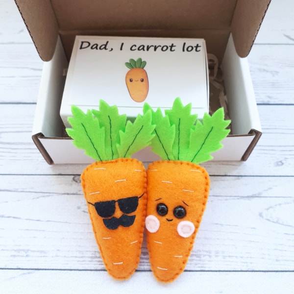 Carrot, Pocket hug, Funny cards, Cheer up gift, Vegan gift, | Inspire ...